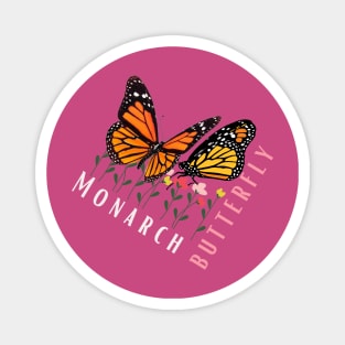 Monarch butterflies Magnet